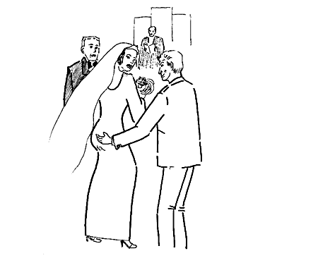 Evviva gli sposi, evviva la ciccia, evviva la sposa e chi la strupiccia
