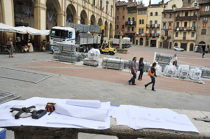 Arte contemporanea in Piazza Grande