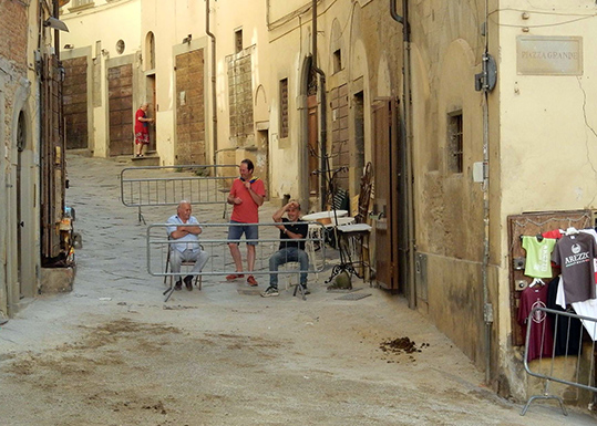 Giostra del Saracino: aperto il cantiere per il montaggio della Tribuna D