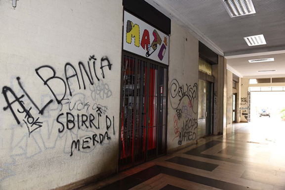 Arezzo è abbastanza degradata…