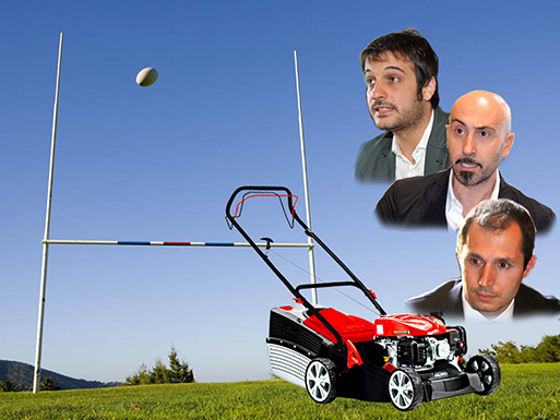 Nuova artiCULessa sul trattorino rugbista tosaerba