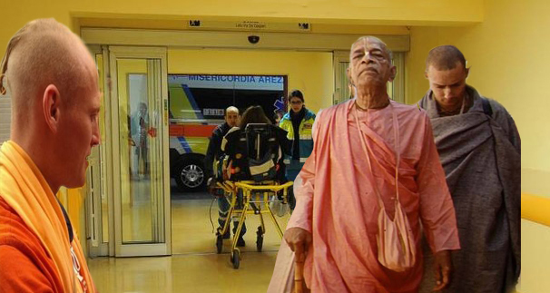 Hare Krisna fanno casa micciola al pronto soccorso di Arezzo