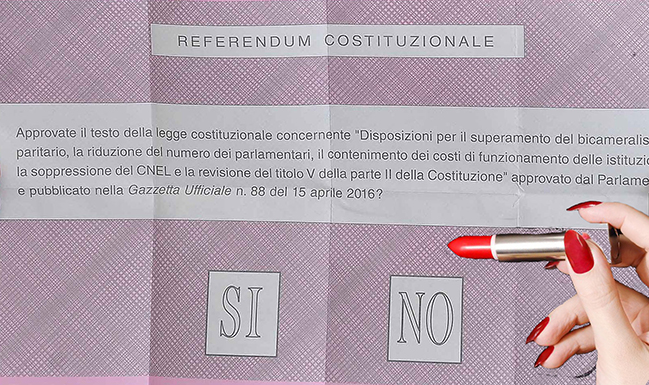 Che tempi, quando si votava col rossetto!
