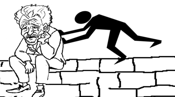 Ad Arezzo il centrodestra si frattura. E’ caduto dai murales