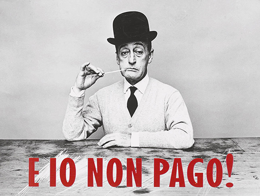… e io non pago!