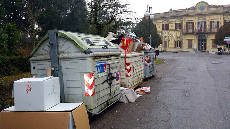 Università e spazzatura