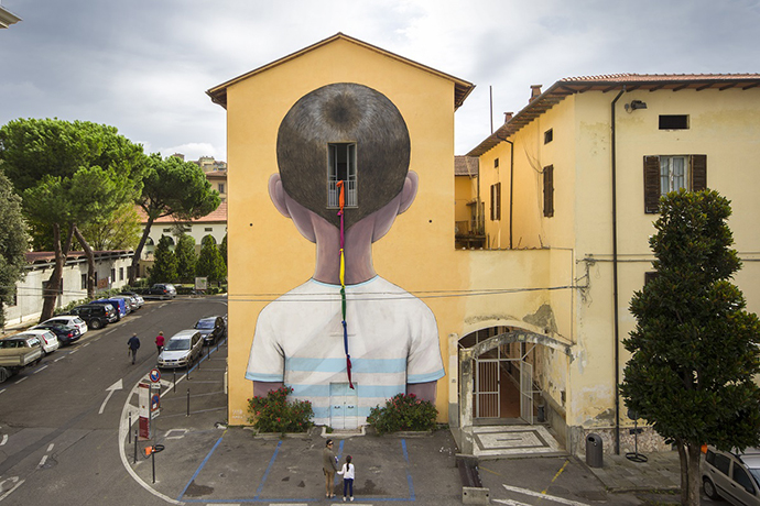 Murales e teste vuote