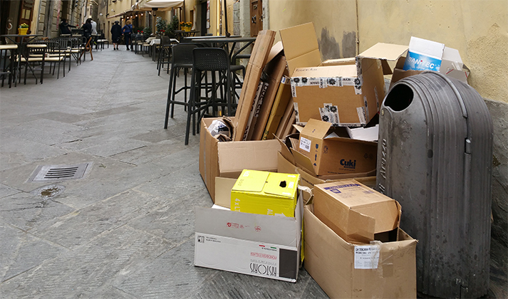 Ad Arezzo siamo maestri nella gestione dei rifiuti…