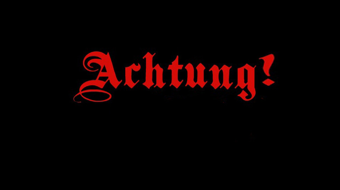 achtung