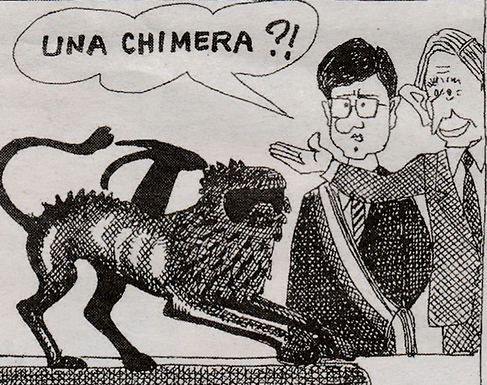 La vignetta di Giannelli sulla Chimera