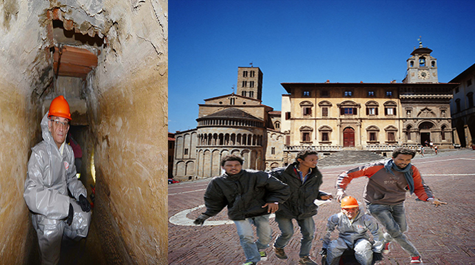 Anche i rifugiati scappano da Piazza Grande