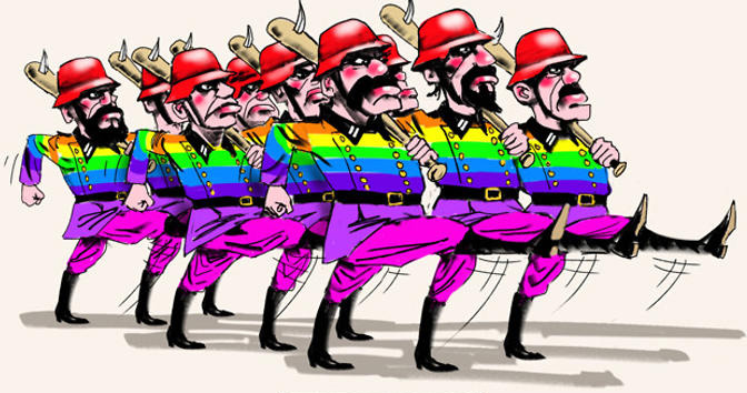 Sor Angelo Rossi d’OraGhinelli per ella il Gaypride è una giornata particolare per altri no, Ma questi altri un sono soggetti squallidi omofobi come li fa sembrare ella
