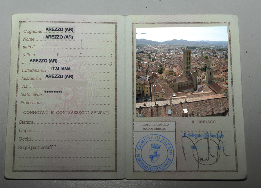 arezzo-carta-identita