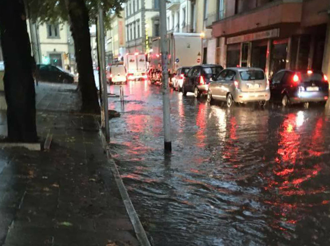 L’uragano Harvey è arrivato ad Arezzo
