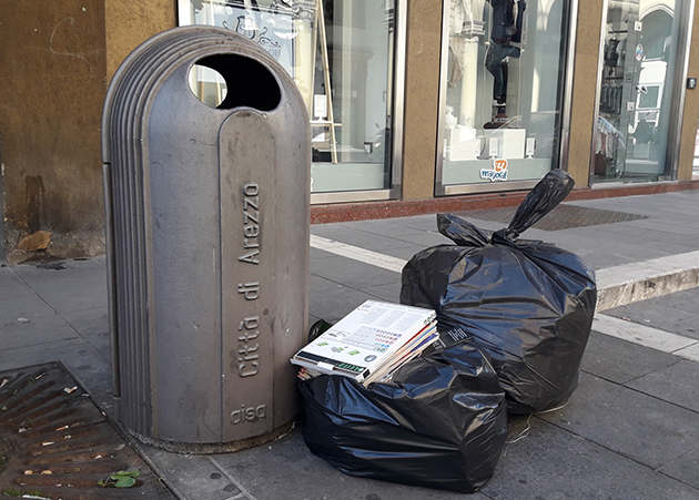 Gli arredi del boulevard