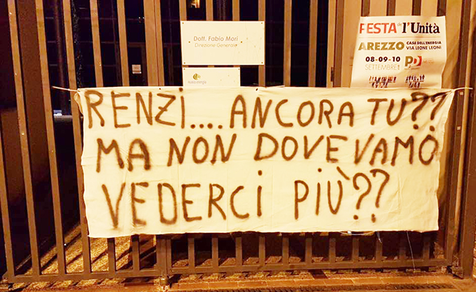 Domani temporali su Arezzo: allerta meteo e allerta Renzi