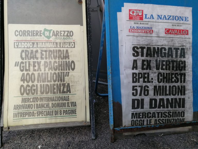   Bancaetruria: la matematica è diventata un’opinione