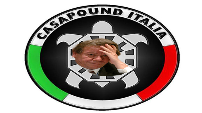 Maurizio Bianconi a CasaPound