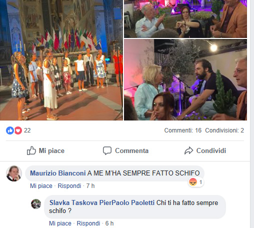 Quel ragazzaccio del Bianconi vero aretino punk