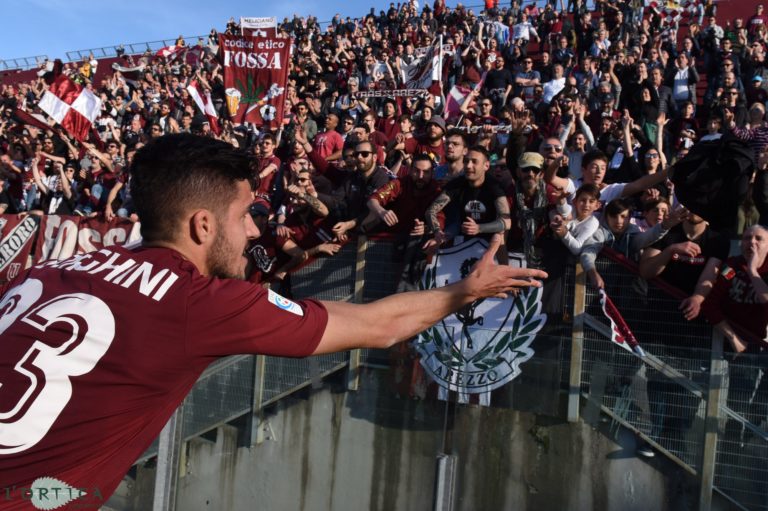 Arezzo Gozzano: le foto della partita