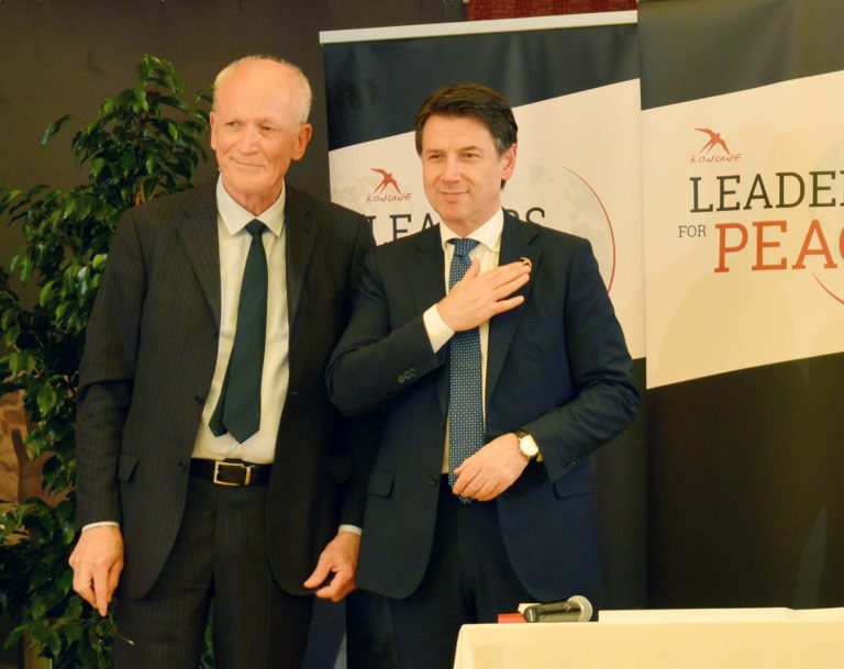 Rondine Cittadella della Pace: Il presidente del consiglio aderisce alla campagna Leaders for Peace