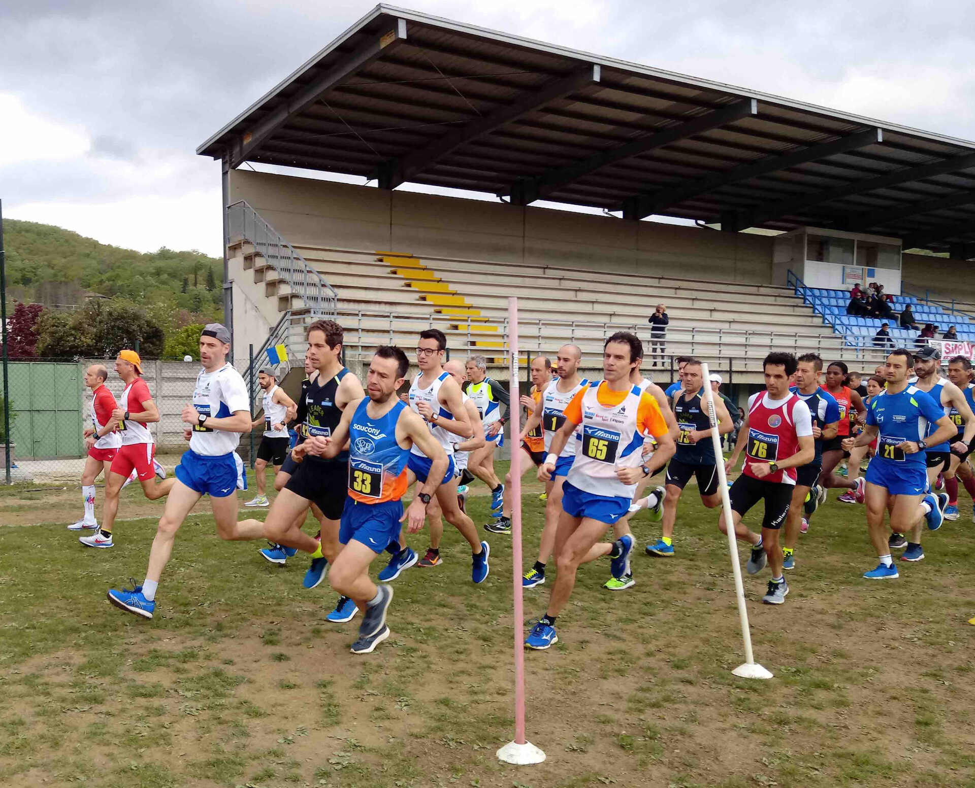 Partenza Green Cup Subbiano