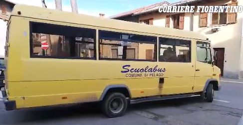 ll bambino cieco di Montemignaio sale sullo scuolabus (video)