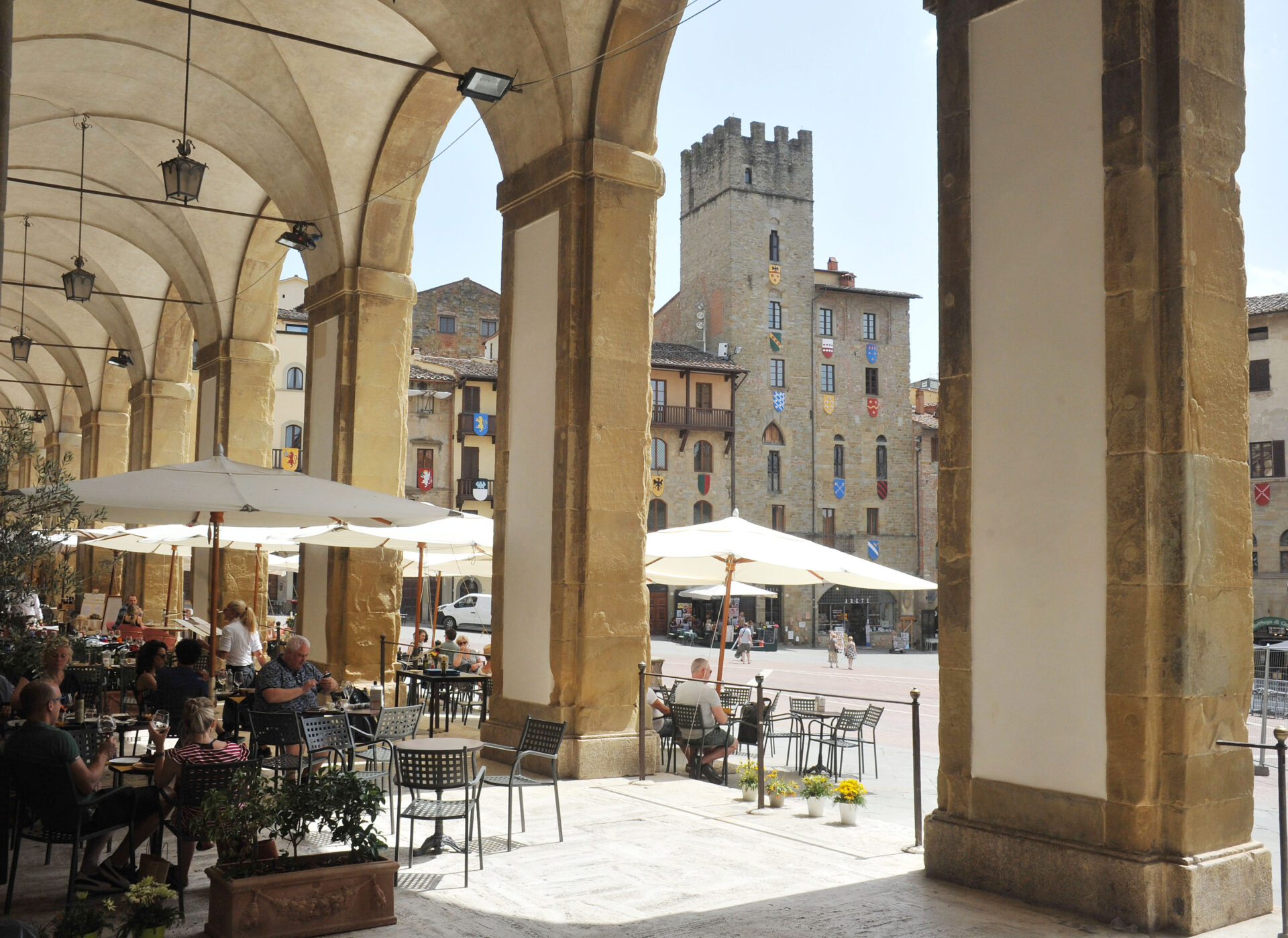 Le logge di Piazzaa Vasari