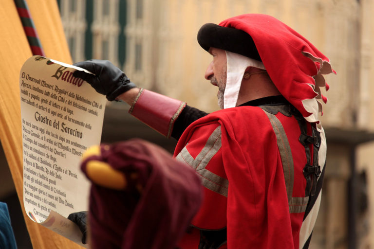 Lettura del bando della Giostra, le foto