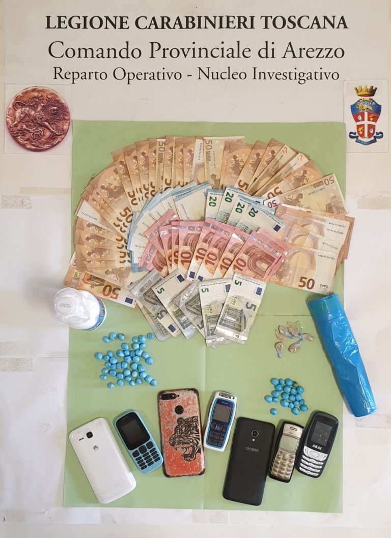 Tre giovani nigeriani arrestati dai carabinieri per spaccio