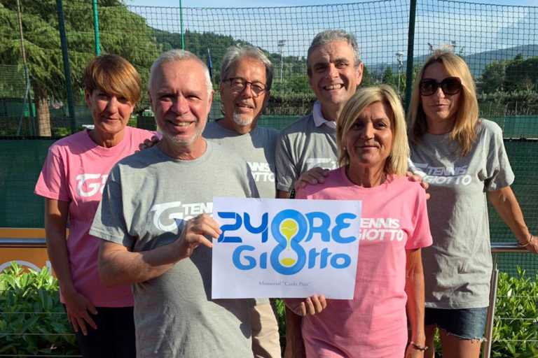 Una “24ore” di eventi di beneficenza per il Tennis Giotto