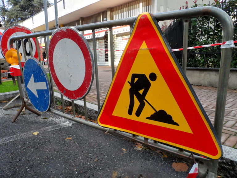Mobilità: da oggi è partita una settimana di lavori stradali: attenzione a circolazione e sosta