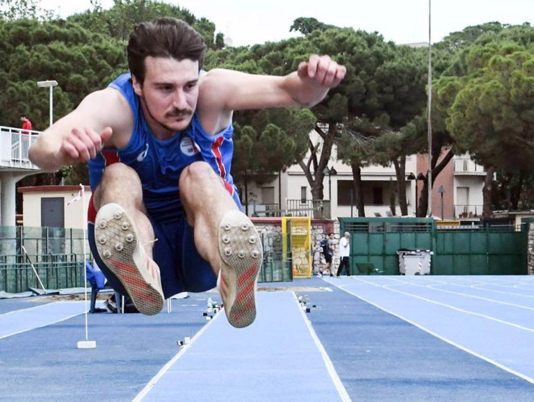 Marco Rosadini è campione regionale assoluto nel salto triplo