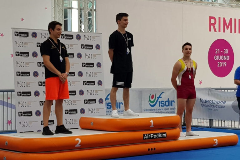 Tre titoli italiani per l’artistica maschile della Ginnastica Petrarca