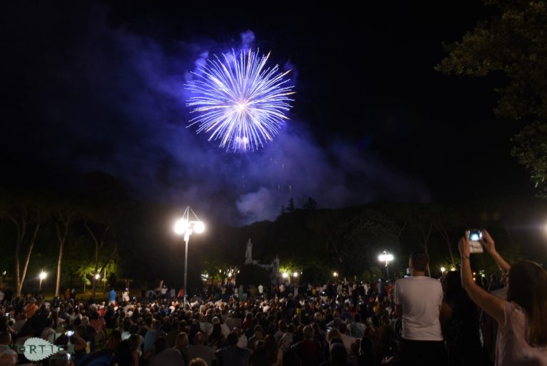 I fuochi di San Donato ad Arezzo, le foto
