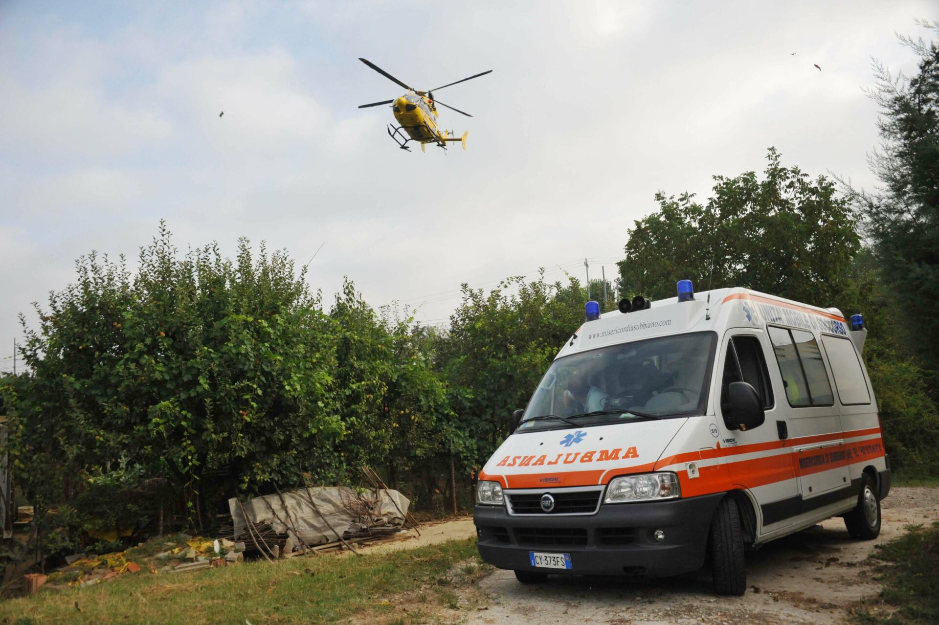 Incidente Ambulanza e Pegaso