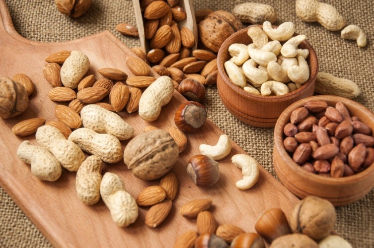 L’effetto delle noci, nocciole e mandorle