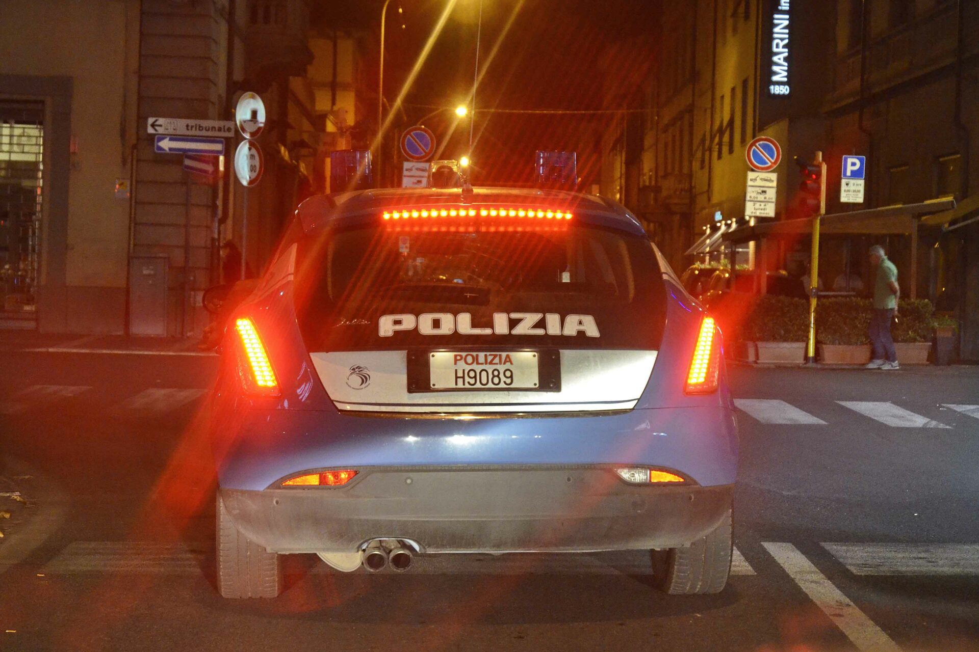 polizia notte controlli