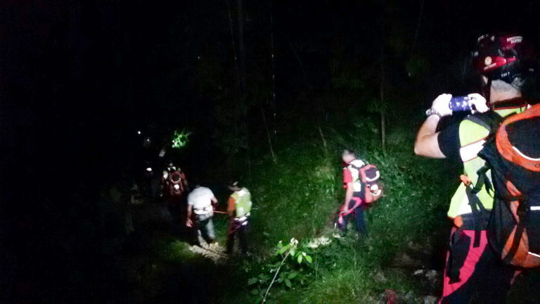 Si perde nelle foreste casentinesi, ritrovato in piena notte dal Soccorso Alpino