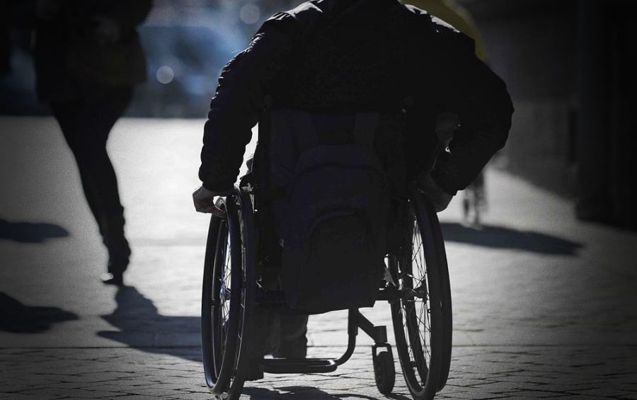 disabile arrestato