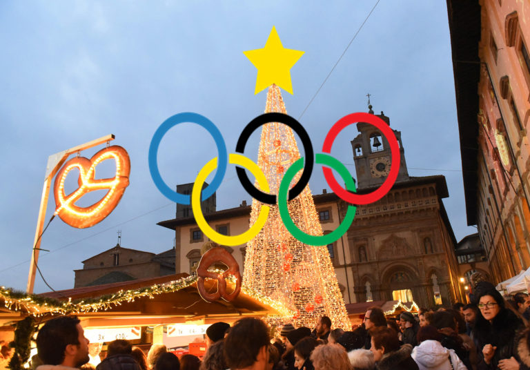Arezzo città del Natale…e delle olimpiadi