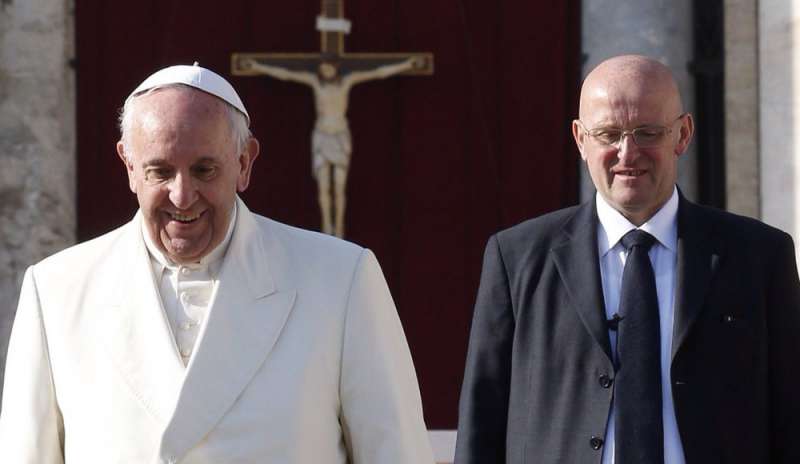 Papa Francesco e Domenico Giani