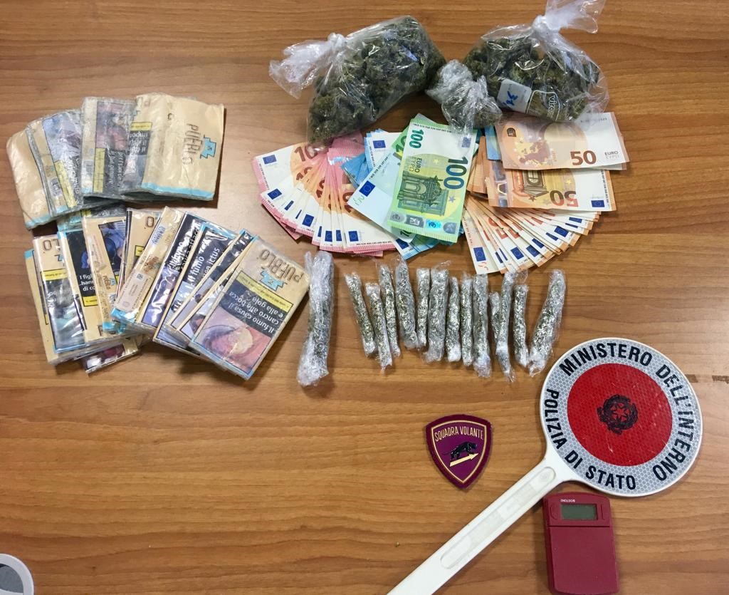 Polizia arresto droga