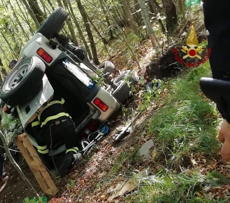 incidente fuori strada