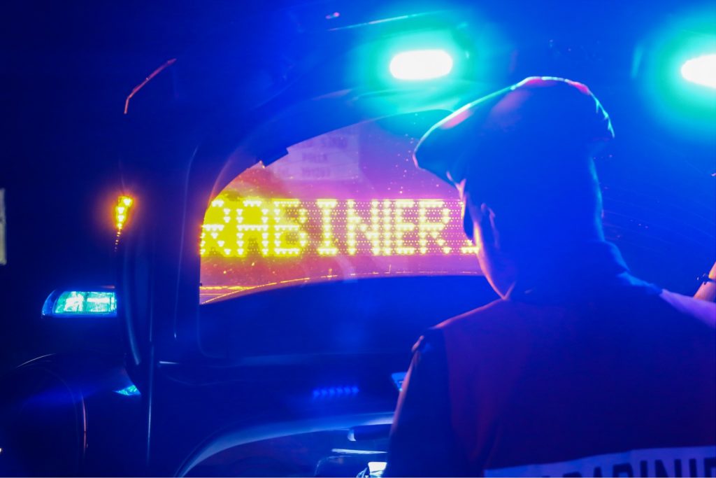 controlli-carabinieri notte