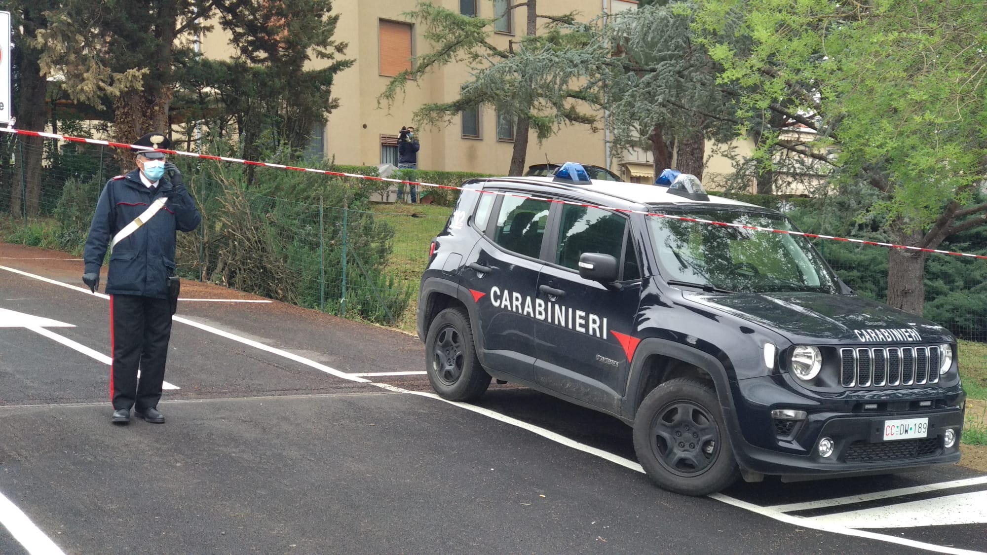 carabinieri palazzina levane