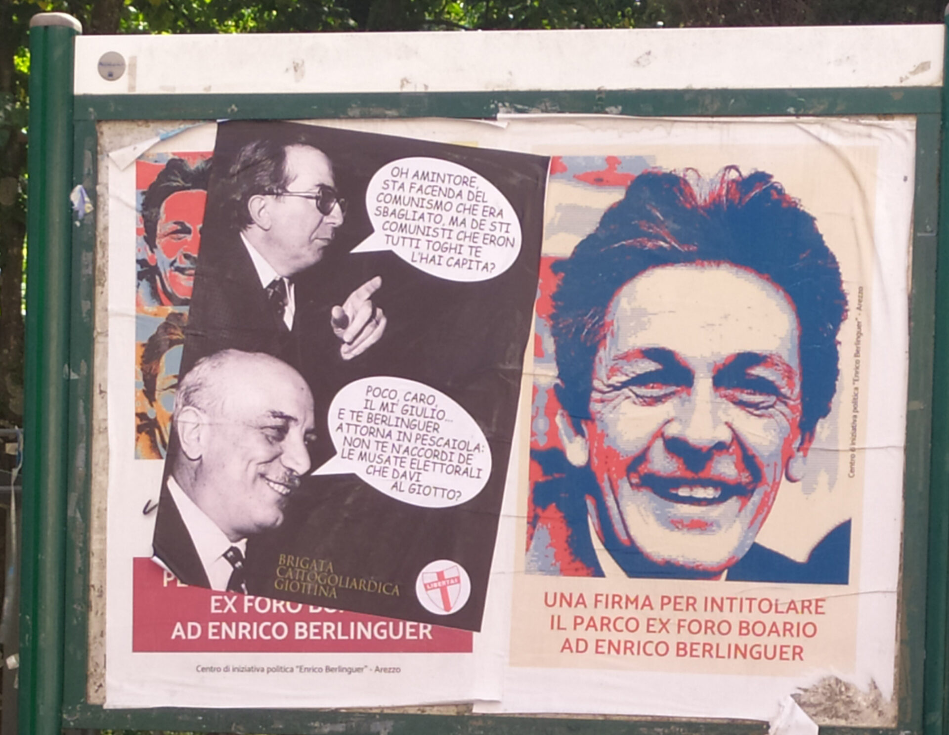 Berlinguer parco Pertini