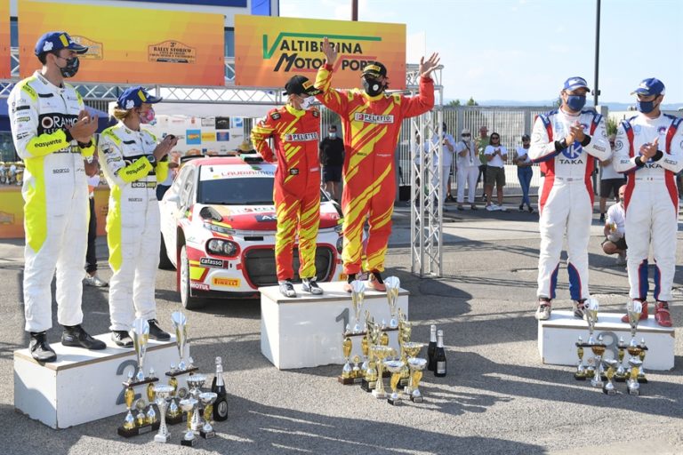 Paolo Andreucci e Anna Andreussi, Citroen C3 R5, vincono il 14° Rally Città Di Arezzo  (Foto)