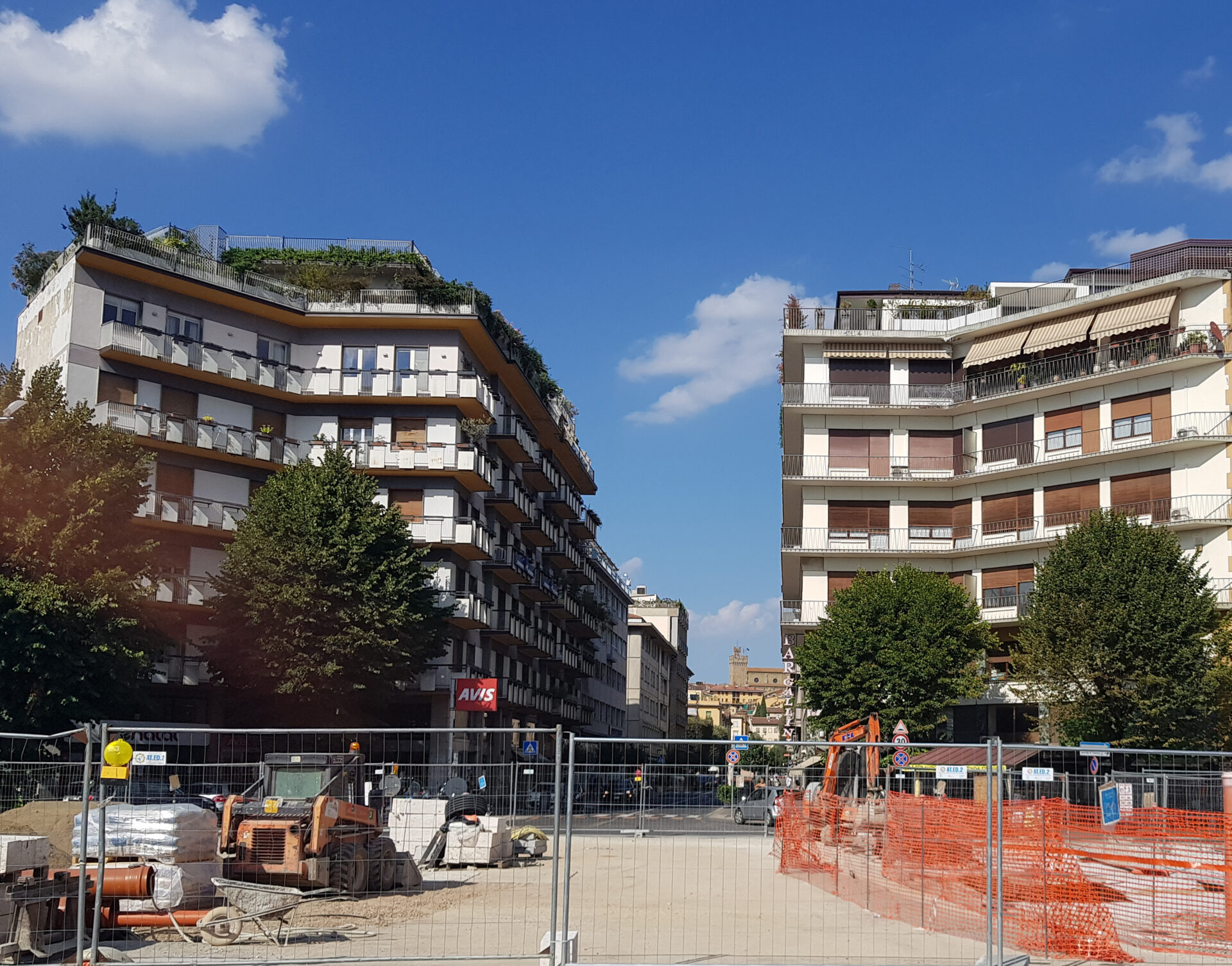 alberi stazione Alberi piazza della Repubblica