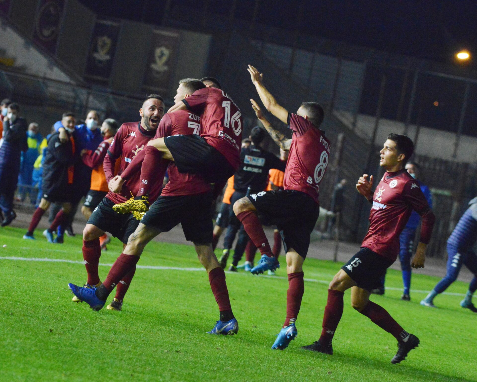 AREZZO TRIESTINA goal zuppel